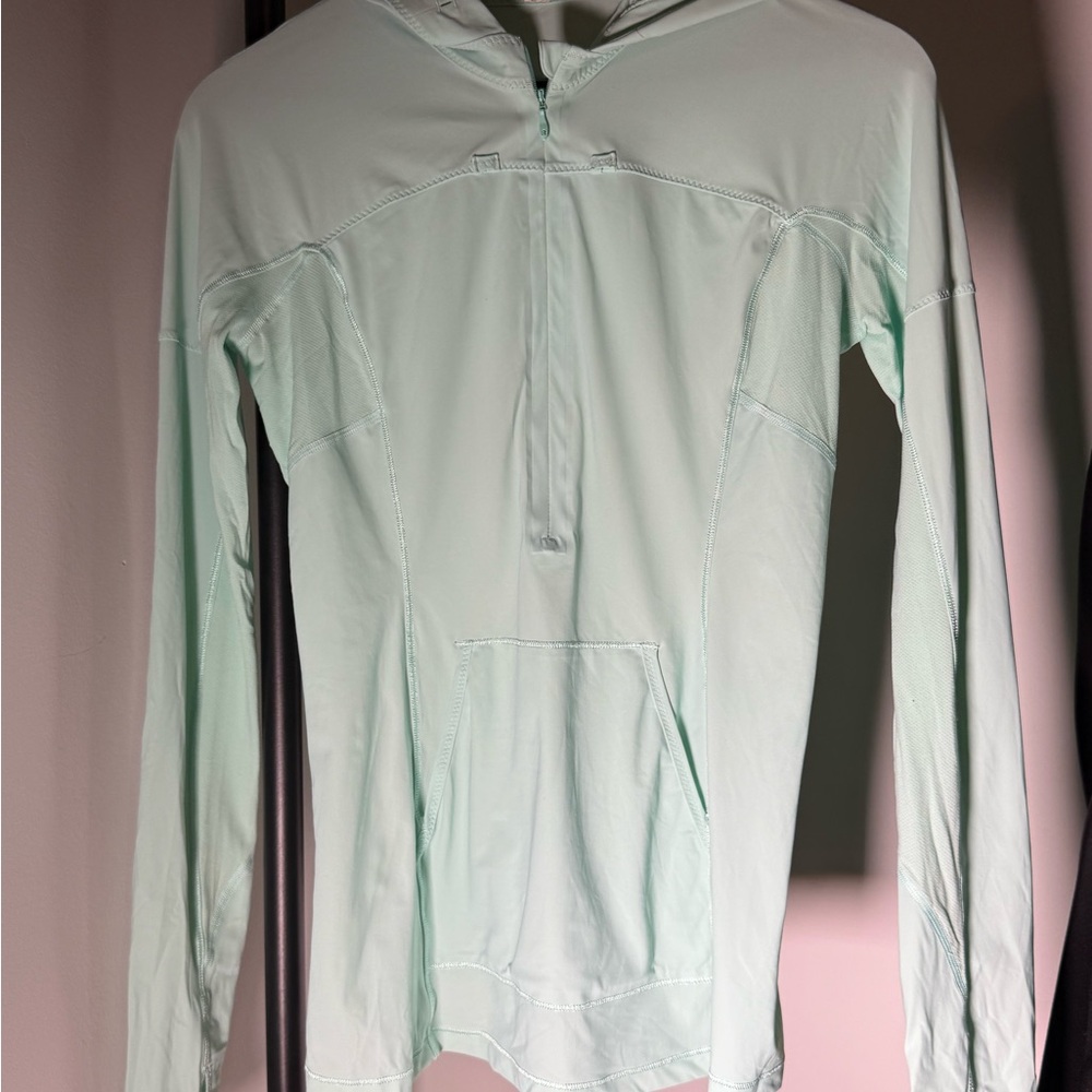 Lululemon Athletica Mint Hooded Top